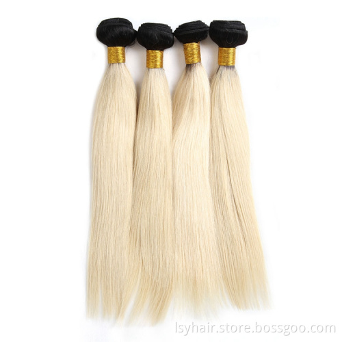 Lsy Private Label Blonde Virgin Mink Brazilian Hair High Quality Custom Logo Virgin Hair Brazilian Human Hair Extensions